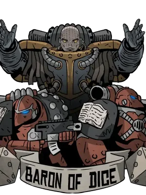 Baron of Dice - Premium Vinyl Stickers - Sermon | Heute kaufen