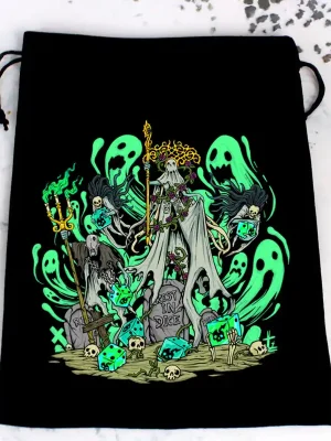 Baron of Dice - Premium Black Dice Bags - Ghosts - Endet bald