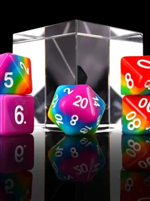 Markenqualität - Baron of Dice - Pastel RPG Dice Set (7 Pieces)