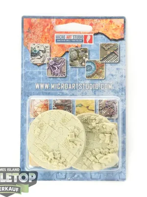 Bases - 2x Ancient Bases, Round 50mm - Originalverpackt / Neu - Kundenfavorit