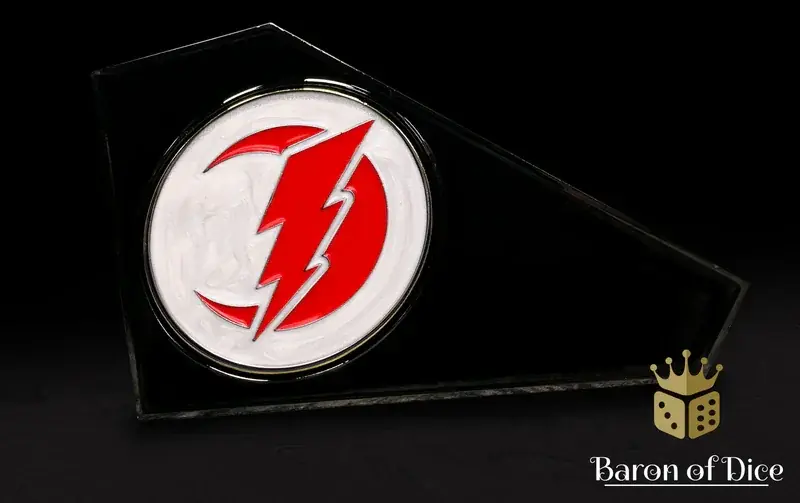 Top-Deal | Baron of Dice – 3" Metal Wargaming Movement Gauge Coin Compatible - Star Hunters