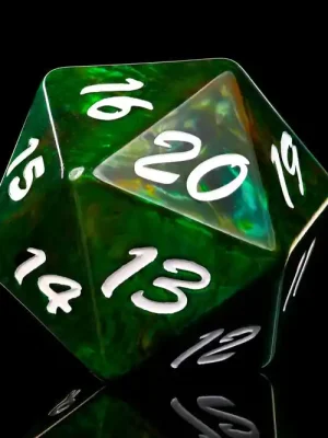 Top-Deal - Baron of Dice - Big Ass D20 Lifecounter - Green Nature