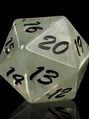 Baron of Dice - Big Ass D20 Lifecounter - White Order - Jetzt sparen