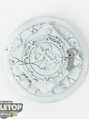 Bases - 1x Ancestral Ruins Bases - 50mm Round Lip - grundiert - Nur solange der Vorrat reicht