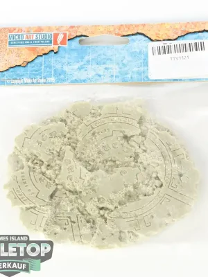Aktion - Bases - Temple Bases, Elipse 120mm - im Gussrahmen