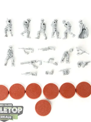 Rebellen - 7x Rebel Troopers - teilweise gebaut - Hammerpreis