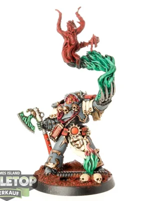Abverkauf - Horus Heresy - Traitor Librarian in Cataphractii Terminator Armour - bemalt