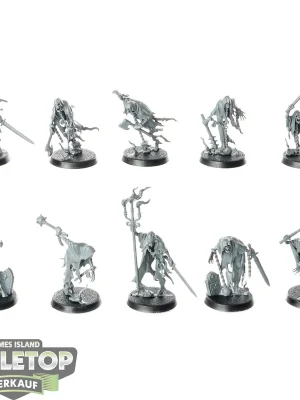 Zertifiziert | Nighthaunt - 10 x Chainrasp Hordes - unbemalt