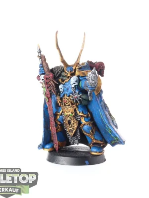 Zertifiziert | Chaos Space Marines - Chaos Lord klassisch - bemalt