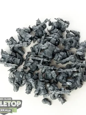 Ausverkauf | Kings of War - Abyssal Dwarf - 20 Blacksouls / Decimators - teilweise gebaut