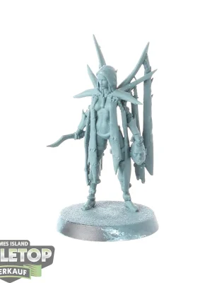 Begrenztes Angebot - Miniaturen - Elite Mercenary Poisoner Dark Eldar Drow - grundiert