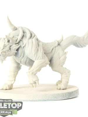 Geprüfte Qualität - Miniaturen - 1x Frostmetal Worgs - grundiert