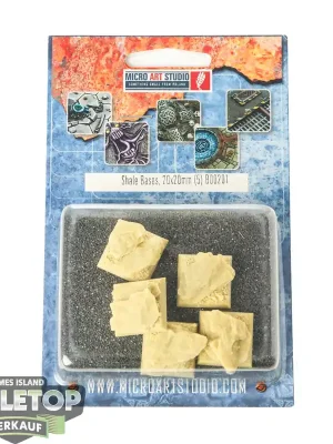 Brandneu - Bases - 5x Shale Bases 20x20mm - Originalverpackt / Neu