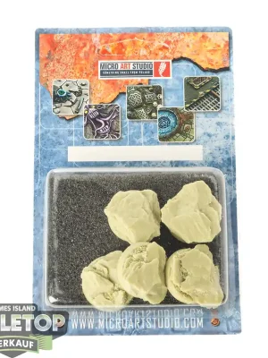 Sonderangebot - Bases - 5x Shale Bases, Round 25mm - Originalverpackt / Neu