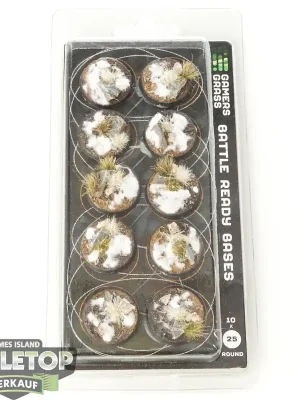 Bases - GamersGrass - Winter Bases - Round 25mm (x10) - Originalverpackt / Neu - Jetzt kaufen