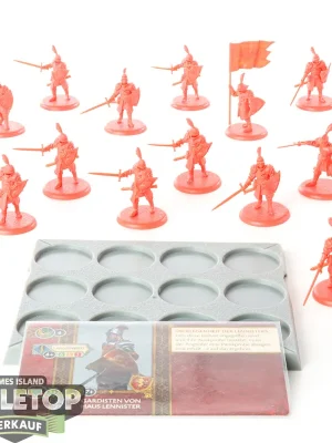 Fast ausverkauft - Lannister - 13 Lannister Guardsmen - unbemalt