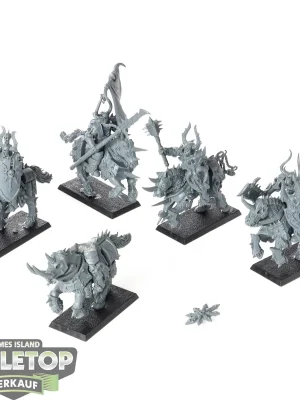 Warriors of Chaos - 5x Chaos Knights - unbemalt | Top-Deal