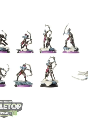 Versand noch heute | Legion of Everblight - 7 x Blighted Archers - bemalt