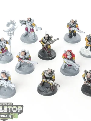 Abverkauf - Genestealer Cults - 10x Neophyte Hybrids - teilweise bemalt