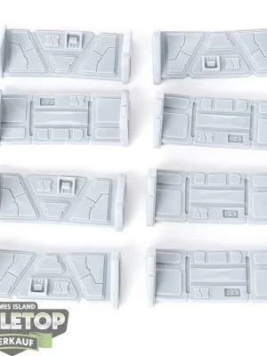 Topseller - Gelände & Zubehör - 8x Barricades Pack - unbemalt