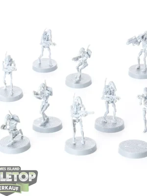 Separatisten Allianz - 9x B1 Battle Droids - unbemalt - Auf Lager