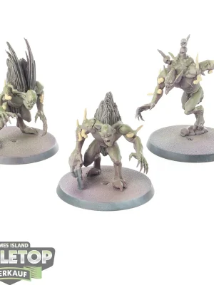 Abverkauf - Soulblight Gravelords - 3x Vargheists - teilweise bemalt