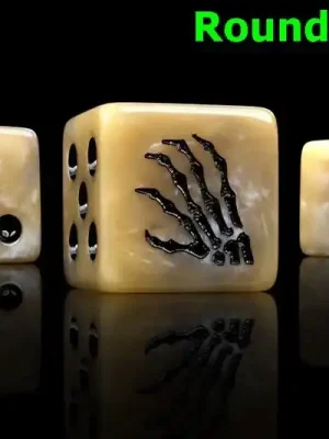 Kundenfavorit | Baron of Dice - Skeletons Rising 16mm Round Corner Dice (25)