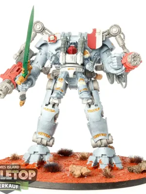 Abverkauf - Grey Knights - Nemesis Dreadknight - bemalt