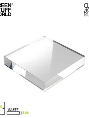 Green Stuff World - Acrylic Display Block 120x120x15mm - Preisnachlass