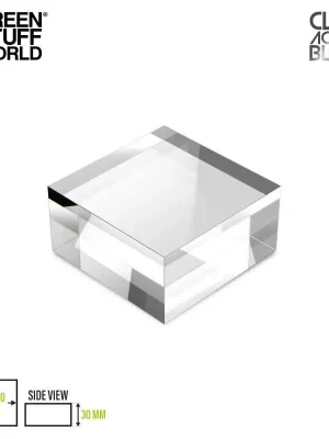Green Stuff World - Acrylic Display Block 80x80x30mm | Sofort kaufen