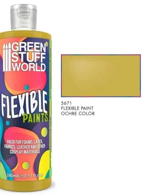 Jetzt erhältlich | Green Stuff World - Flexible Paint Ochre 240ml
