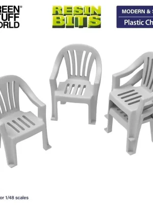 Zertifiziert - Green Stuff World - Plastic Chairs