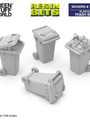 Vorteilspreis - Green Stuff World - Plastic Trash Bins