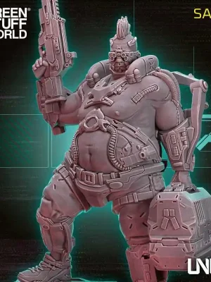 Top-Qualität - Green Stuff World - UNIT9 figures - Savvy 54mm