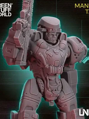 Sonderpreis | Green Stuff World - UNIT9 figures - Manned Tank 54mm