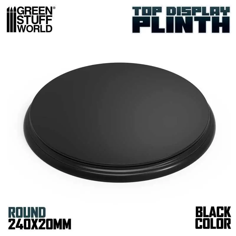 Expresslieferung | Green Stuff World - Round Top Display Plinth 240mm