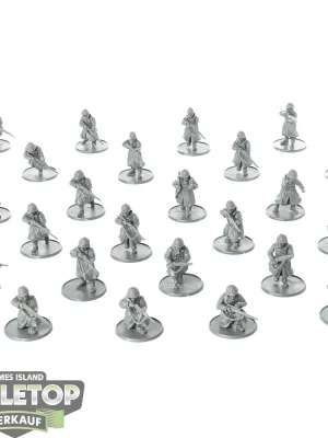 Hochwertig | Grey Knights - 24 US Army Infantry (Winter) Platoon - teilweise bemalt