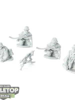 Preisvorteil | Bolt Action - Blitzkrieg German MG34 MMG team (1939-42) - grundiert