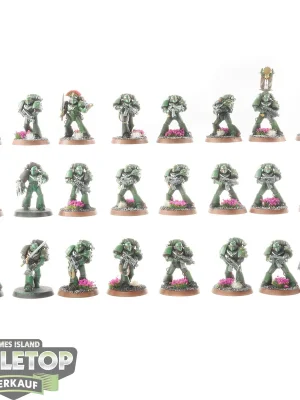 Zertifiziert | Horus Heresy - 24x Legion MKVI Tactical Squad - teilweise bemalt