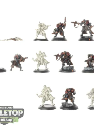 Topseller - Cygnar - 10 Trencher Commandos - teilweise bemalt