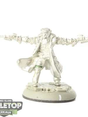 Werkspreis | Cygnar - Captain Allister Caine - unbemalt