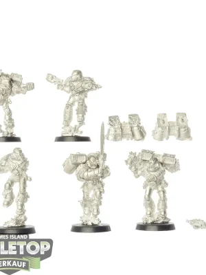 Abverkauf - Space Marines - 5 Vanguard Veterans classic - unbemalt